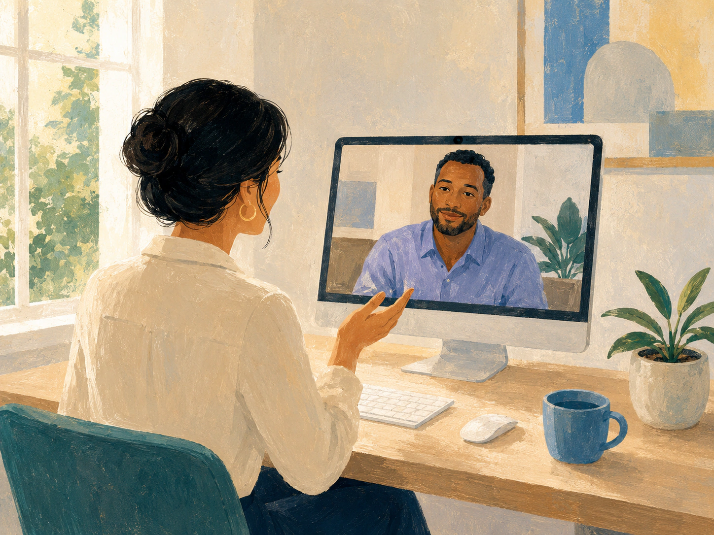 A team organizing decisions and reports